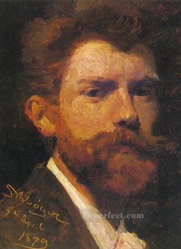 Peder Severin Kroyer Painting - Autorretrato 1879 Peder Severin Kroyer
